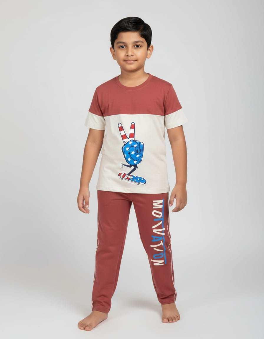 Boys T-shirt with pants