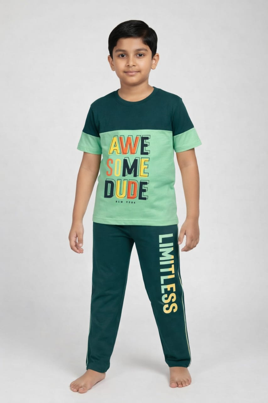 Boys T-shirt with pants