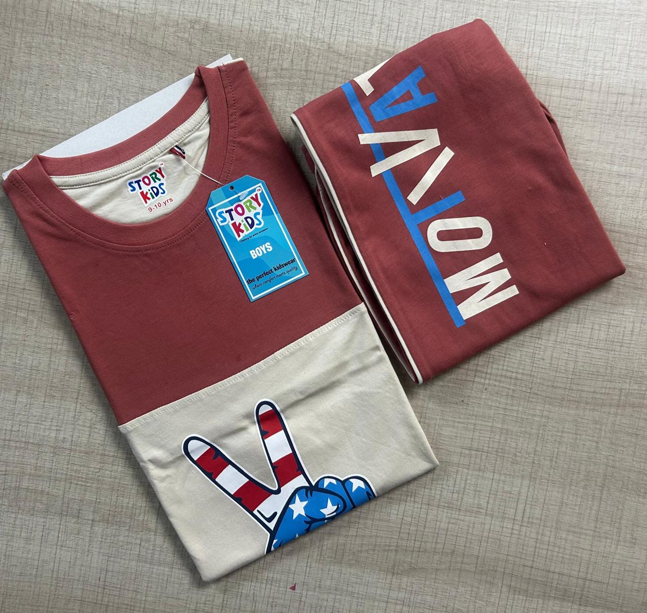 Boys T-shirt with pants