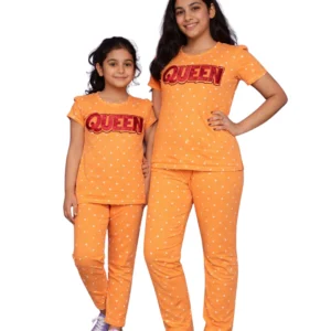 Girls full pant (co ord)pyjama set